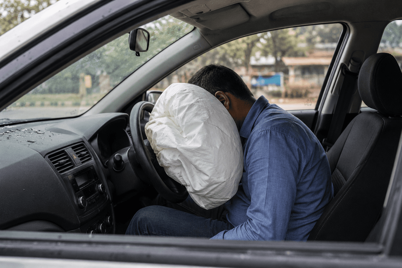 महाराष्ट्र के ठाणे में पार्क किए गए कार में एयरबैग के निकलने से 25 वर्षीय व्यक्ति की मौत