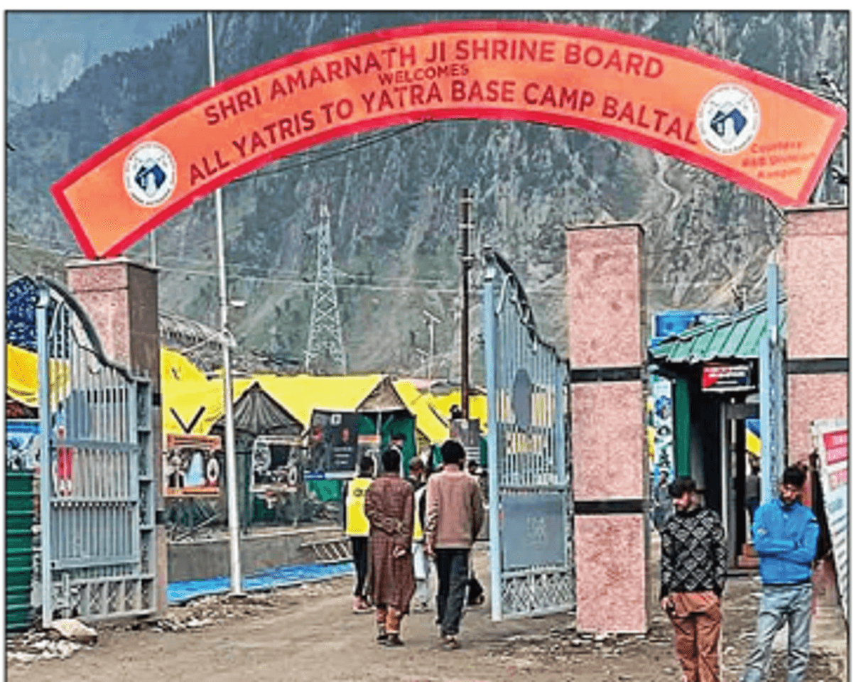 Amid much fanfare, Baltal set to welcome Amaranth Yatris